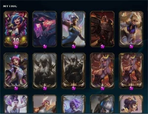 CONTA LOL E VALORANT PERFEITA 7K+ GASTOS 630 SKINS - League of Legends