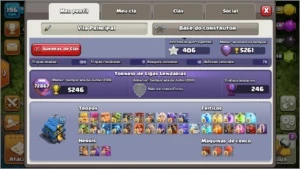 CV12 BARATO!!! R$550,00 - Clash of Clans