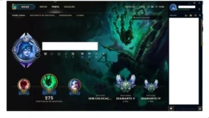 Conta Diamante 5 - League of Legends LOL
