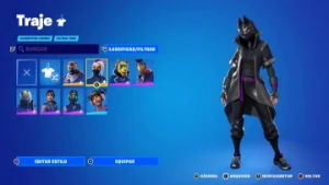 Conta de fortnite com algumas skins de passe