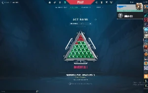 conta de valorant, ex imortal com bastante skin