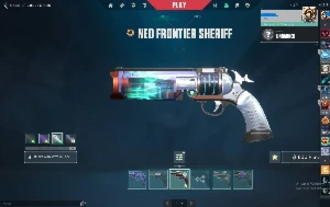 conta de valorant, ex imortal com bastante skin