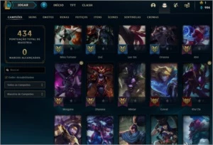 Conta lol - 352 Skins, Season 2, Icone Riven, Riot Singed - League of Legends