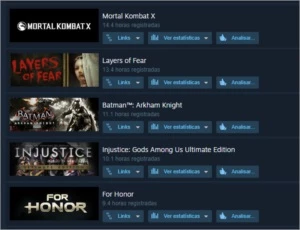 STEAM LVL31 , VARIOS JOGOS
