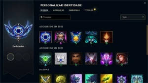CONTA D1 55% WR SEM EMAIL CONFIRMADO ( NO PRECINHO) - League of Legends LOL
