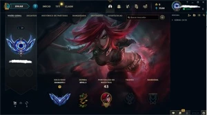 CONTA D1 55% WR SEM EMAIL CONFIRMADO ( NO PRECINHO) - League of Legends LOL