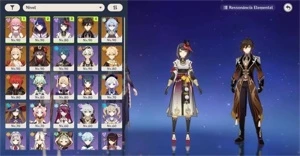Conta genshinRaiden C2, Yae Miko, Zhongli, Hu Tao, Ganyu etc - Genshin Impact