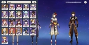 Conta genshinRaiden C2, Yae Miko, Zhongli, Hu Tao, Ganyu etc - Genshin Impact