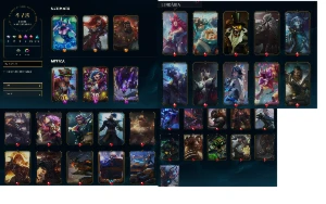 Conta Lv 854 | 478 Skins| Todos Champs - League of Legends LOL