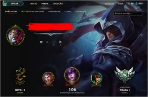2 CONTA DE LEAGUE OF LEGENDS !!!!!!!!!!!!!!! LOL