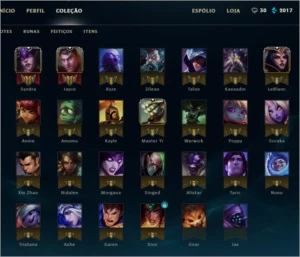 2 CONTA DE LEAGUE OF LEGENDS !!!!!!!!!!!!!!! LOL