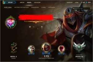 2 CONTA DE LEAGUE OF LEGENDS !!!!!!!!!!!!!!! LOL