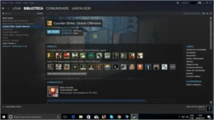 Conta na Steam