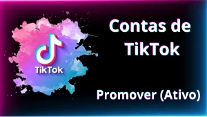 Contas Para TIKTOK ( PROMOVER) Leia descrição - Redes Sociais