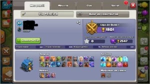 Chasf of Chans CV 12 COM 5 CONSTRUTORES DA PRA MUDAR DE NOME - Clash of Clans