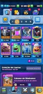 CONTA CLASH ROYALE NIVEL 11