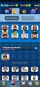 CONTA CLASH ROYALE NIVEL 11