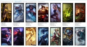 Conta league of legends, Platina 4, 97 skins ,110 champions LOL