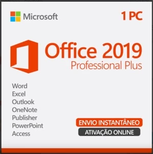 Microsoft Office 2019 Pro PLUS - Softwares e Licenças