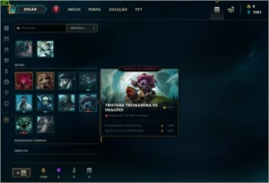 Conta Smurf - League of Legends LOL