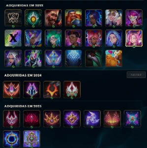 Conta LvL 32 / Unranked / Bom espólio e itens - League of Legends LOL