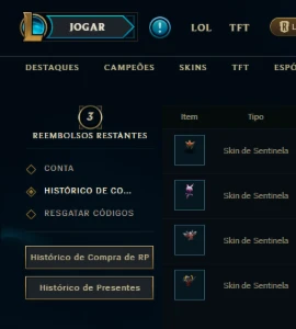 Conta LvL 32 / Unranked / Bom espólio e itens - League of Legends LOL