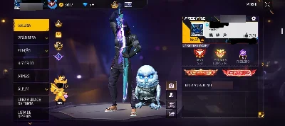 Conta Ff Prime 4 Gemada - Free Fire
