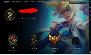 Vendo Conta Gold Baratinha ! - League of Legends LOL