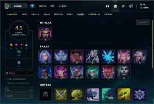 Conta Ouro 2 com 23 Champs e 2 Skins - League of Legends LOL