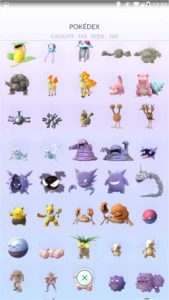 LVL 21 COM 143 POKEMONS - Pokémon