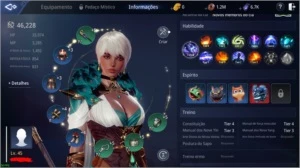 VENDO CONTA MIR4  LVL 45 46K PP COM PET ÉPICO