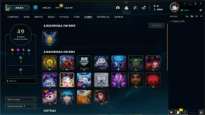 CONTA LOL PRATA - League of Legends