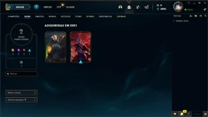 CONTA LOL PRATA - League of Legends