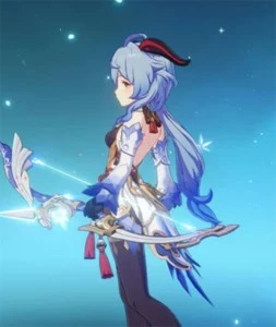 GENSHIN IMPACT AR 58 11 5 ESTRELAS GANYU+AMO'S BOW
