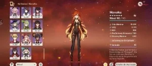 Conta com mavuika, xilonen, furina + biss e mais t5 - Genshin Impact
