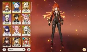Conta com mavuika, xilonen, furina + biss e mais t5 - Genshin Impact
