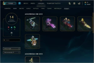 D3 - Todos champs - 177 skins - Conta Season3 - League of Legends LOL