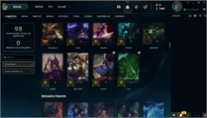 Conta LOL Ouro Pronta entrega! - League of Legends