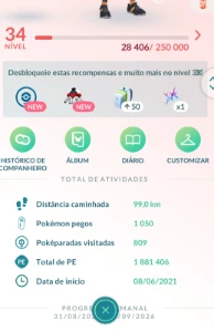 pokemon go Conta 30+ - Pokémon