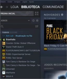 conta steam com 4 jogos pagos