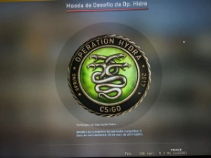 Csgo PRIME Com Medalha Hydra + 2 MEDALHAS - Counter Strike