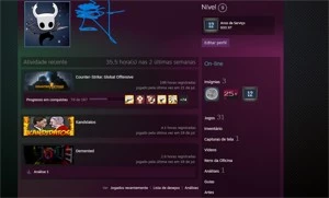 CONTA 12 ANOS | NÍVEL 9 | 150R$ EM SKINS DE CSGO | MOEDAS | - Counter Strike