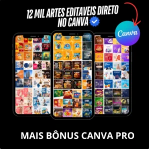Pack canva vitalício - milhões de artes Canva pro
