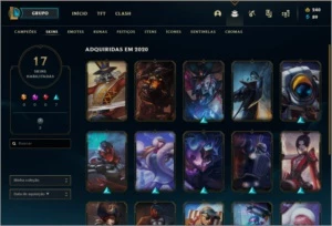 CONTA LOL D4 - League of Legends
