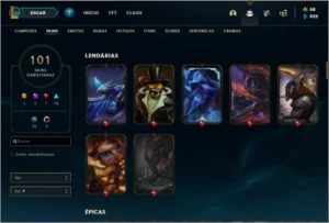 Conta Ouro 2 - League of Legends LOL