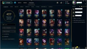CONTA LEAGUE OF LEGENDS PLATINA 3 LOL