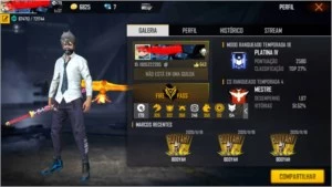 Conta free fire