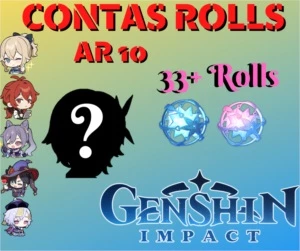 CONTA REROLL QIQI AR 7 INICIANTE - Genshin Impact - Contas Reroll