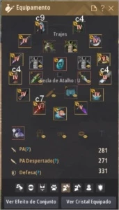 Conta black desert- Mago 281 kutum pen