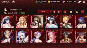 Conta Action Taimanin, todas 44 taimanins, skins unicas - Outros